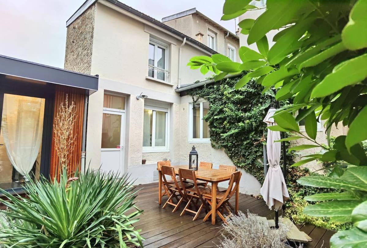 Maison De Ville Avec Terrasse Et Jardin 兰斯 外观 照片