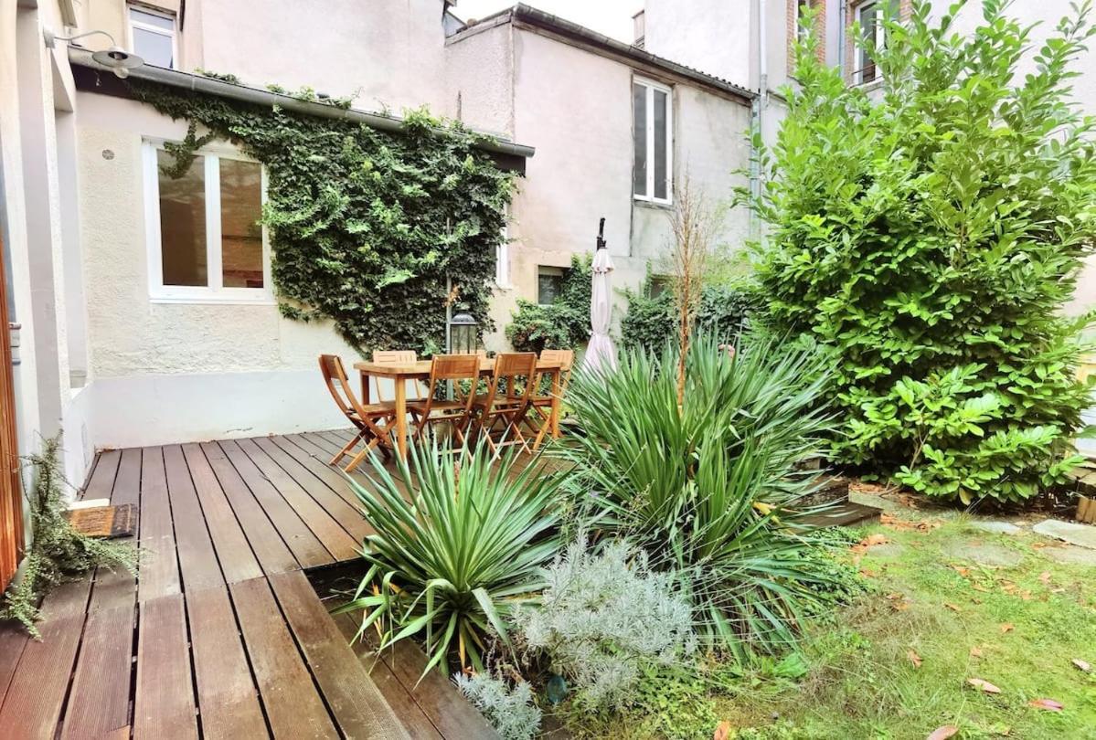 Maison De Ville Avec Terrasse Et Jardin 兰斯 外观 照片